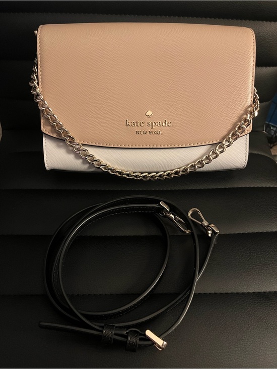 kate spade Handbags - kate spade Carson crossbody bag in tan/black/white